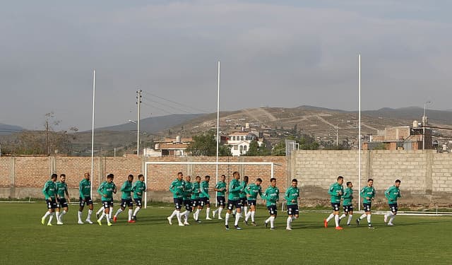 Palmeiras realiza seu único treino no país em que enfrentará o Melgar, pela Libertadores