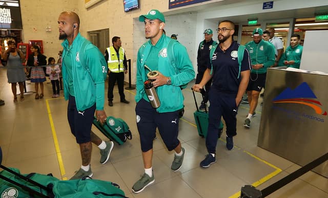 O Palmeiras de Felipe Melo e Gustavo Gómez tem bom retrospecto como visitante