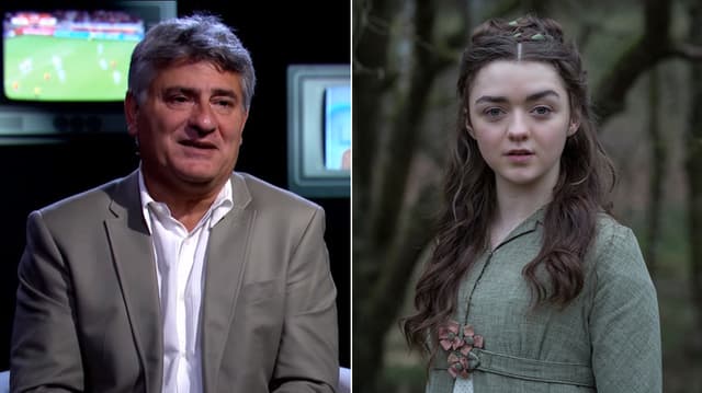 Montagem - Cleber Machado x Arya Stark