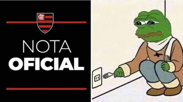 Nota Oficial do Flamengo - Meme