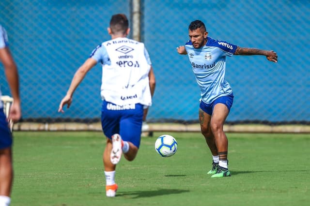 Último treino do Grêmio