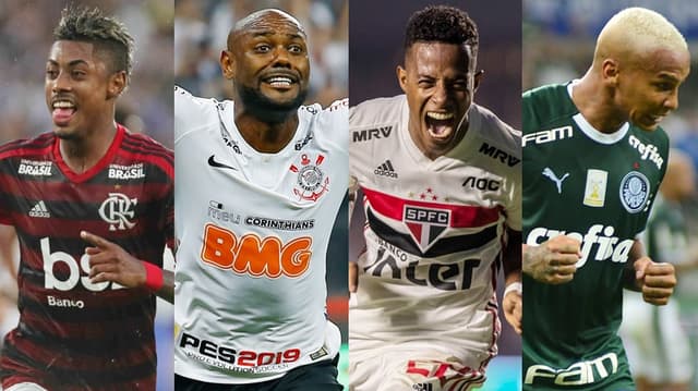 O Flamengo lidera o levantamento do IBOPE que aponta os clubes brasileiros que possuem mais seguidores nas quatro principais redes sociais (Facebook, Twitter, Youtube e Instagram) que atuam no Brasil. Corinthians, São Paulo e Palmeiras seguem de perto. O Vasco é o outro carioca mais bem posicionado. Confira o top-15 dessa lista!