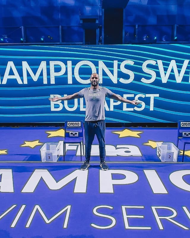 João Gomes, na Copa dos Campeões em Budapeste