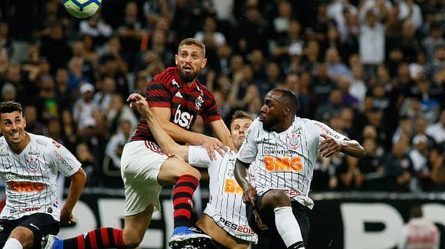 Corinthians x Flamengo Manoel e Leo Duarte