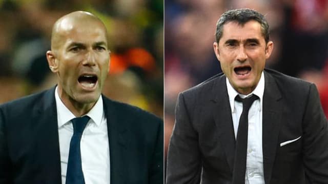 Montagem - Zidane e Valverde