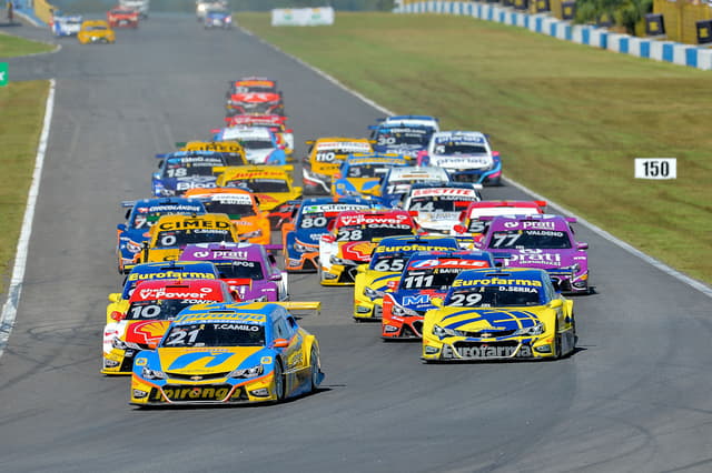 Largada - Stock Car - Goiânia