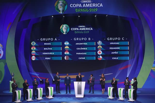 Grupos da Copa América 2019