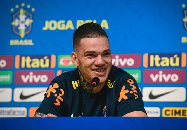 Coletiva Seleção 24/05/19 - Ederson