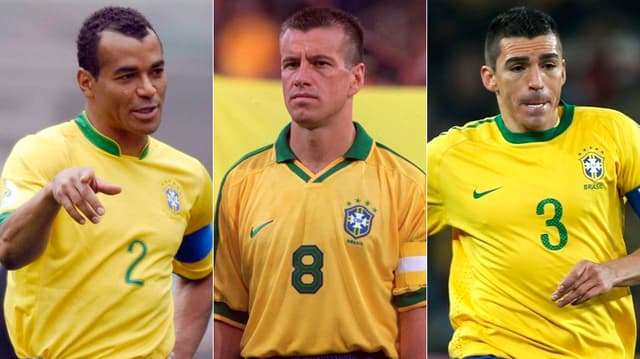 O técnico Tite tirou a braçadeira de Neymar, e definiu que o capitão da seleção brasileira na Copa América desse ano será o lateral Daniel Alves. O LANCE! relembra os capitães do Brasil na competição continental de 1989 (última edição em solo brasileiro), até hoje.<br>