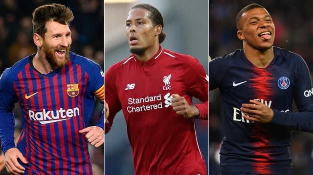 Messi, Van Dijk e Mbappé lideram a corrida pela Bola de Ouro da temporada. Salah, Cristiano Ronaldo e Hazard correm por fora. Veja a lista do LANCE! para a premiação