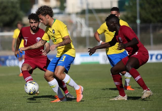 Brasil x Catar Torneio Toulon