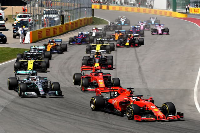 Largada - GP do Canadá 2019 F1