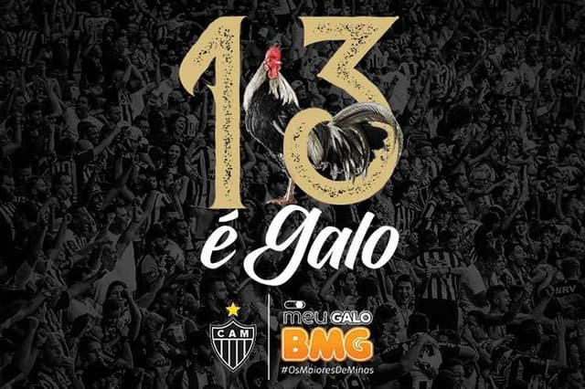 O "Meu Galo BMG" foi idealizado pelo clube que receberá parte do valor de cada conta aberta no Banco BMG