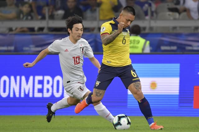 Equador x Japão: confira as imagens da partida