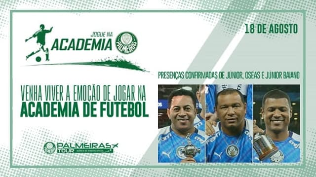 Jogue na Academia - Palmeiras