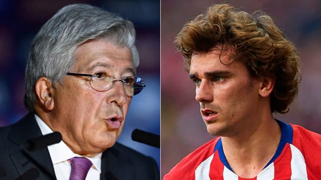 Montagem - Cerezo e Griezmann