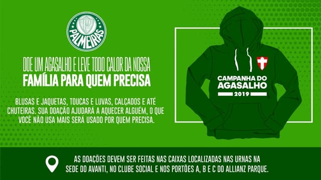 Campanha do Agasalho - Palmeiras