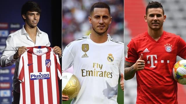 João Félix, Eden Hazard e Lucas Hernández foram as negociações mais caras da janela europeia até aqui. Confira o TOP-10: