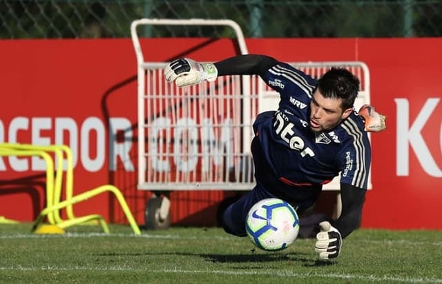 Tiago Volpi - Treino São Paulo