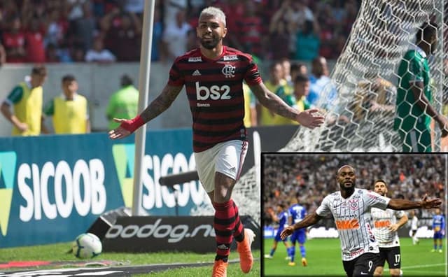 Montagem - Gabigol e Love