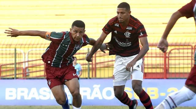 Flamengo x Fluminense sub 20