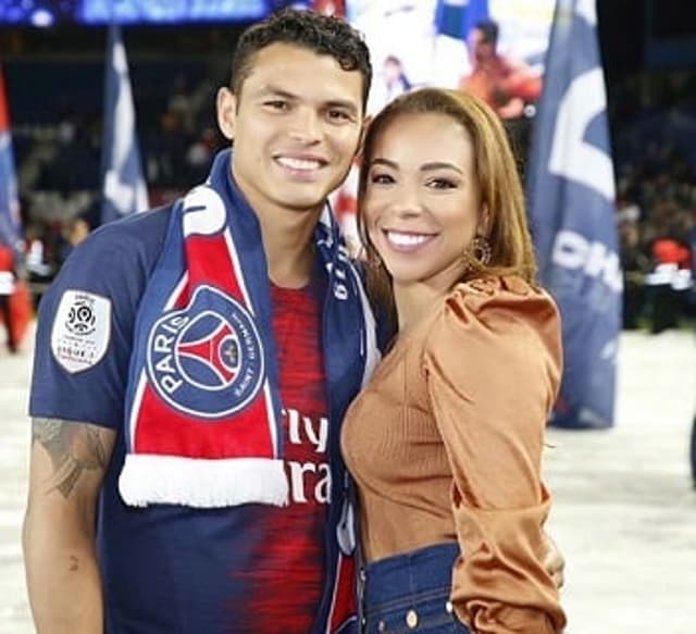 Belle Silva e Thiago Silva