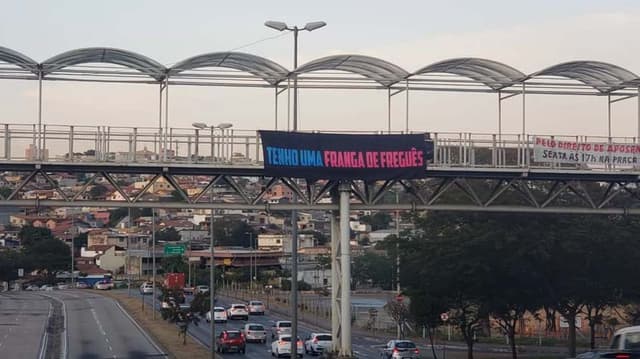 Torcida Cruzeiro provoca o Atlético-MG