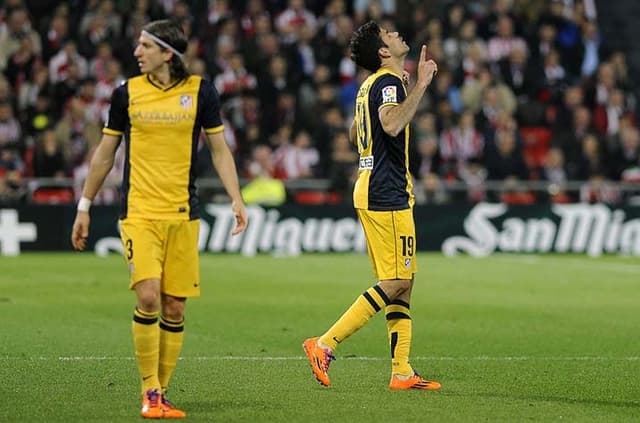 Filipe Luís e Diego Ribas - Atlético de Madrid