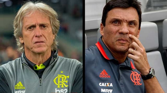 Jorge Jesus e Zé Ricardo