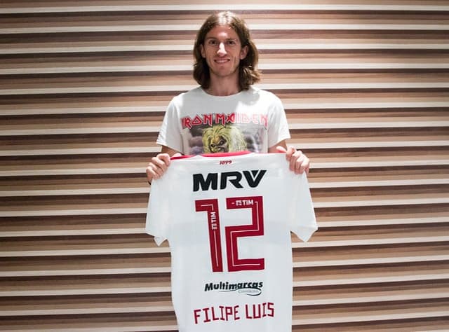 Filipe Luis Iron Maiden