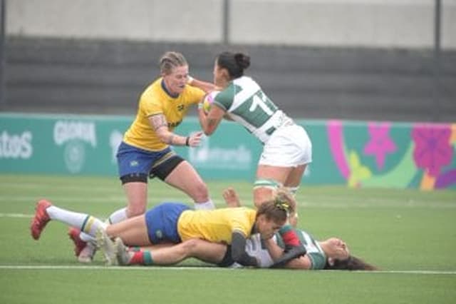 Brasil x México - rúgbi 7 feminino pan