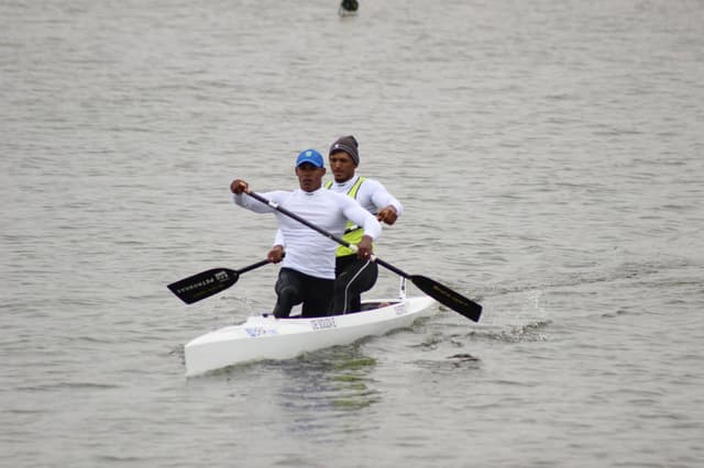 Erlon de Souza e Isaquias Queiroz - canoagem