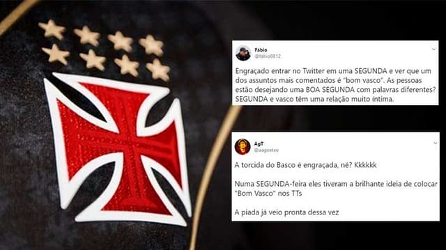 'Bom Vasco' faz sucesso no Twitter