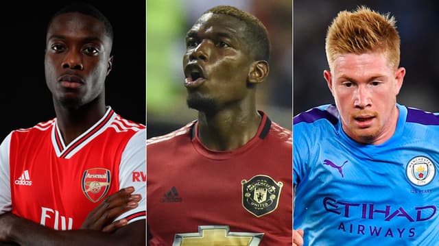 A Premier League é um dos campeonatos mais ricos do mundo e isso é possível de observar nas cifras milionárias que giram entre os principais clubes no mercado de transferências. Nesta semana, o Arsenal desembolsou 80 milhões de euros e colocou Nicolas Pépé como a maior transferência da história do clube, e de quebra, entre as 10 maiores da Premier League. Veja a lista!