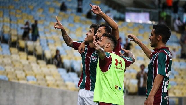 Fluminense x Internacional - Comemoração