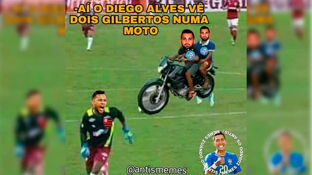 Brasileirão: os memes de Bahia 3 x 0 Flamengo