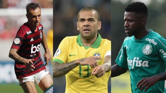 Rafinha - Dani Alves - Ramires