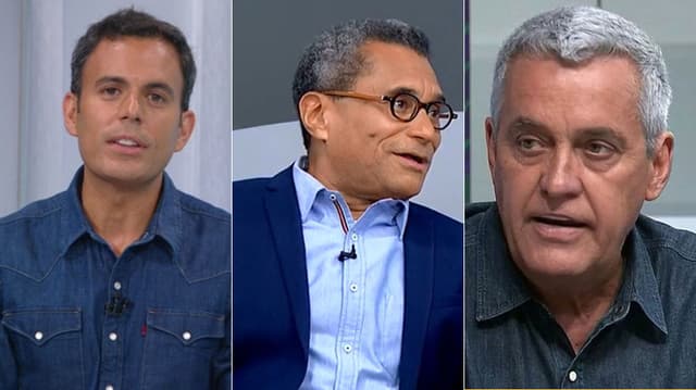 As mudanças no jornalismo esportivo do grupo Globo não param de acontecer. Depois do afastamento de Marcos Uchôa e Tino Marcos até o fim do ano e a saída de Mauro Naves, a bola da vez foi Tiago Maranhão, apresentador do Troca de Passes, do Sportv. Ele pediu demissão e não faz mais parte da empresa. Por outro lado, PC Vasconcellos está de volta. Confira: