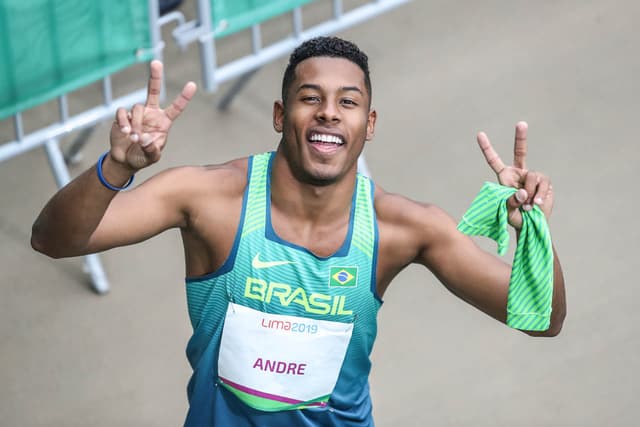 Paulo André cravou tempo de 10s29 na semifinal nos 100m rasos