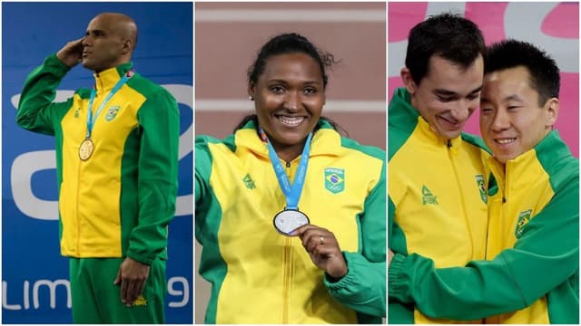 Brasileiros conquistaram medalhas na natação, atletismo e tênis de mesa. Confira!