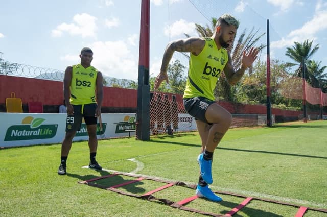 Gabigol e Lincoln