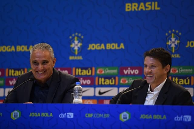 Convocação da Seleção - Tite e Juninho