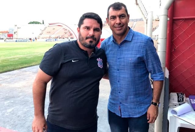 Eduardo Barroca e Fábio Carille - Corinthians