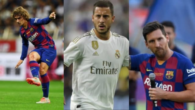 Griezmann - Hazard - Messi