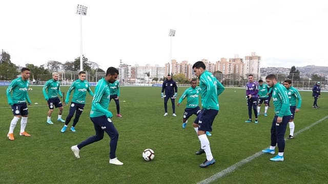 Treino Palmeiras