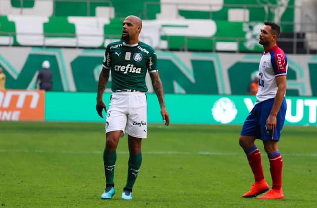 Felipe Melo - Palmeiras x Bahia