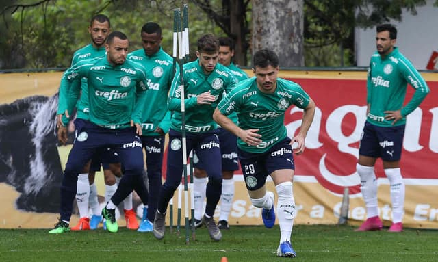 Treino do Palmeiras neste sábado (24)