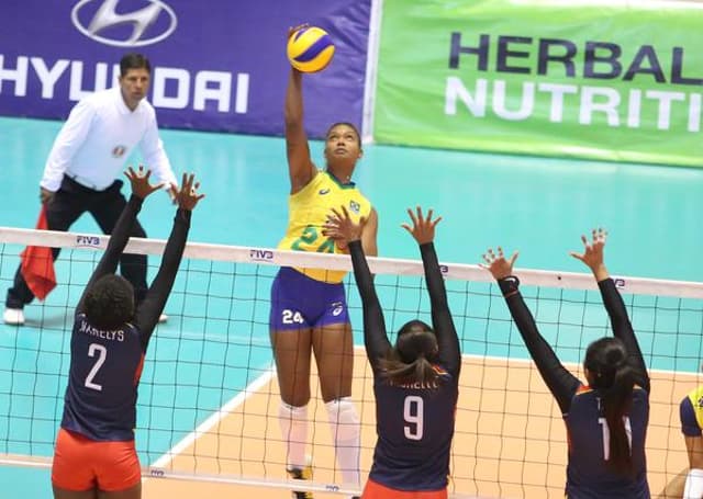 Brasil no Sul-Americano de vôlei