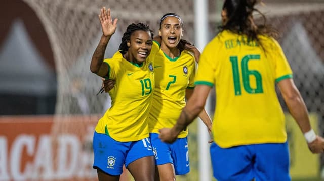 Brasil x Argentina - Torneio Uber de Futebol Feminino