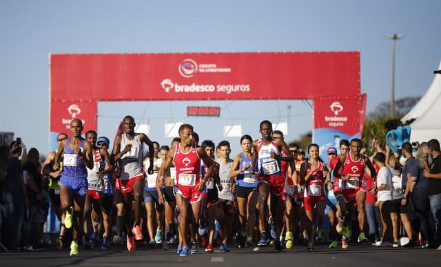 Largada do Circuito da Longevidade. (Divulgação)